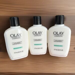 Olay Complete Daily Moisturizer Sunscreen SPF 15 SENSITIVE Plus Lot Of 3 Exp 825